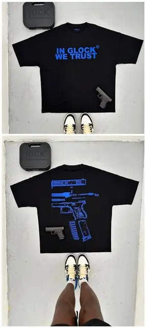 Men's Harajuku Hip Hop Graphic T-Shirt 1871 Brand