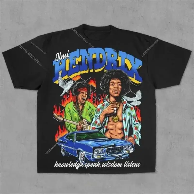 Men's Harajuku Hip Hop Graphic T-Shirt 1871 Brand