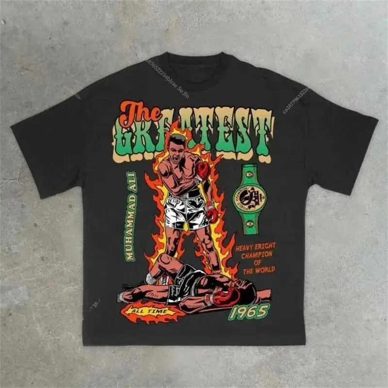 Men's Harajuku Hip Hop Graphic T-Shirt 1871 Brand