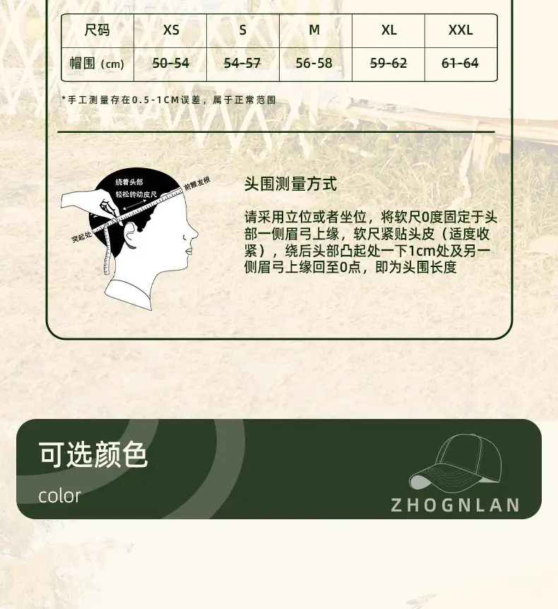2025 White Baseball Cap with Metal Label & Water Repellent — feature 24