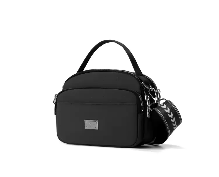 Blue Nylon Shoulder Crossbody Bag for Women — feature 5