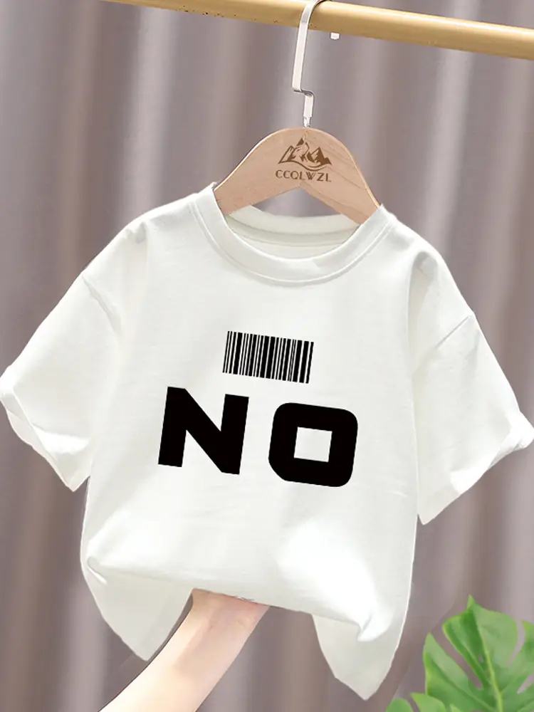 Blue Cotton Kids T-Shirt No Print Mid Big Summer Top - Image 9