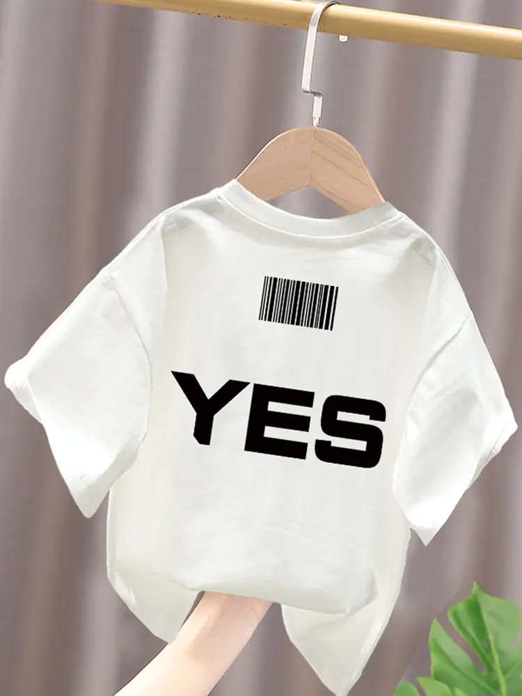 Blue Cotton Kids T-Shirt No Print Mid Big Summer Top - Image 10