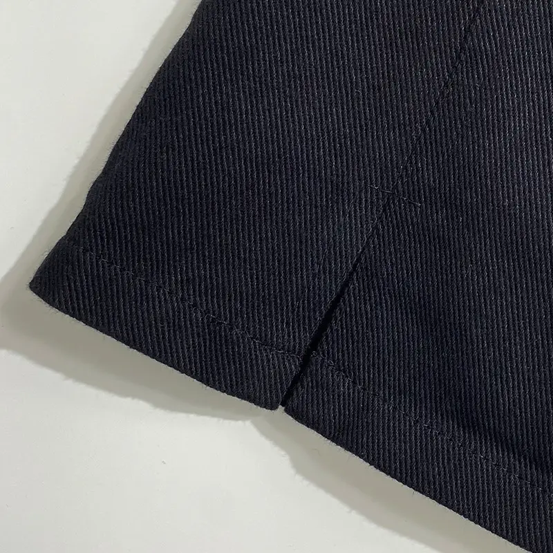Gray A-Line Denim Skirt with Belt for Women — feature 10