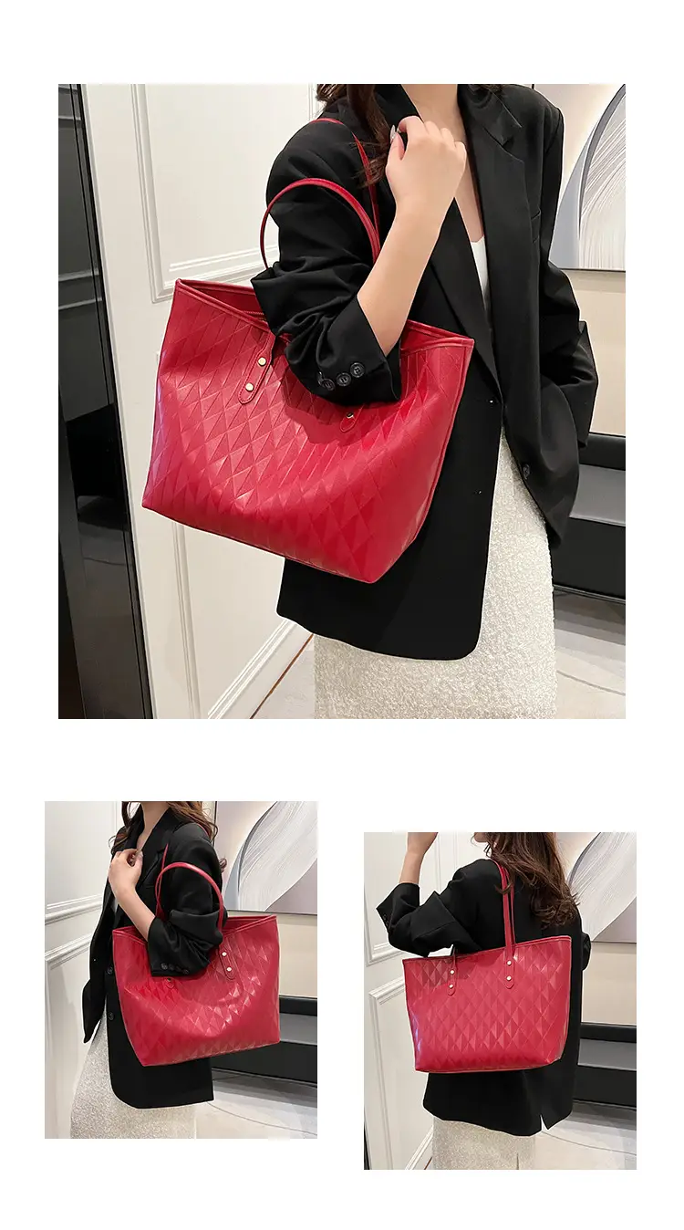 White Underarm Bag 2024 Daily Commute Shoulder Tote — feature 14