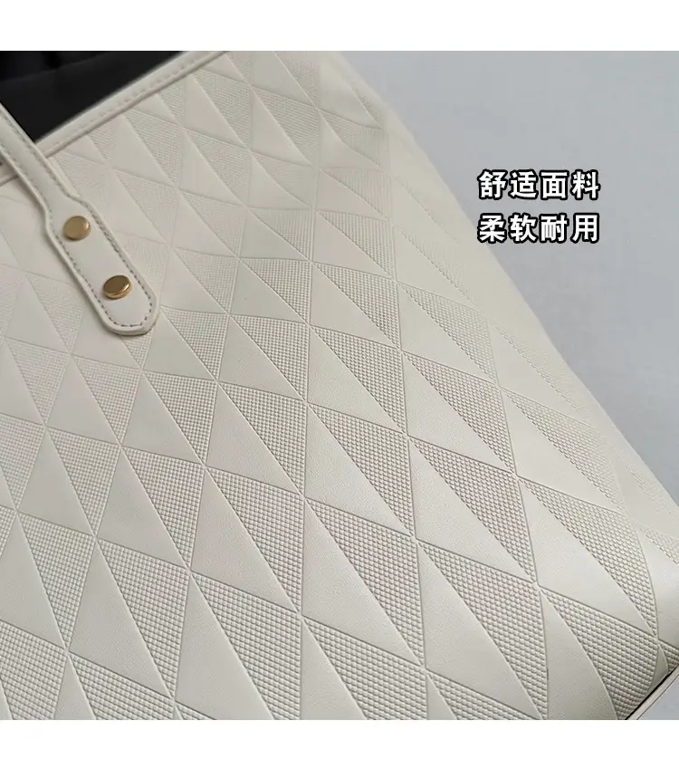 White Underarm Bag 2024 Daily Commute Shoulder Tote — feature 7