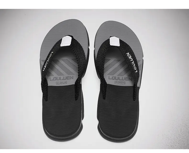 Flip-flops men's summer outer wear soft bottom shit feeling Vietnamese sandals and slippers men's beach sandals — feature 6