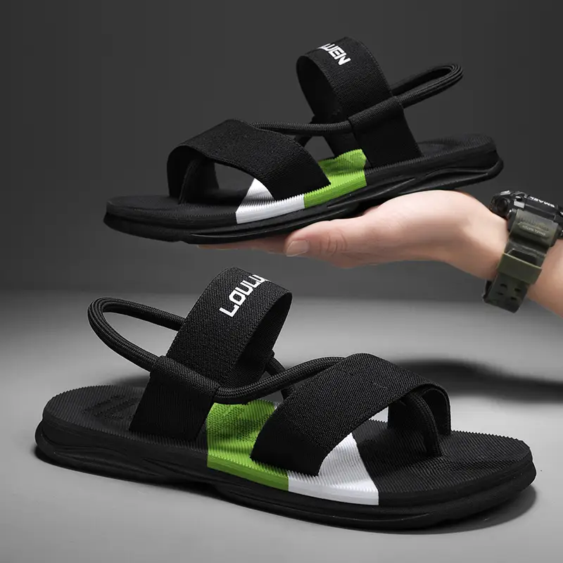 Flip-flops men's summer outer wear soft bottom shit feeling Vietnamese sandals and slippers men's beach sandals