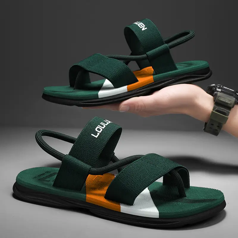 Flip-flops men's summer outer wear soft bottom shit feeling Vietnamese sandals and slippers men's beach sandals