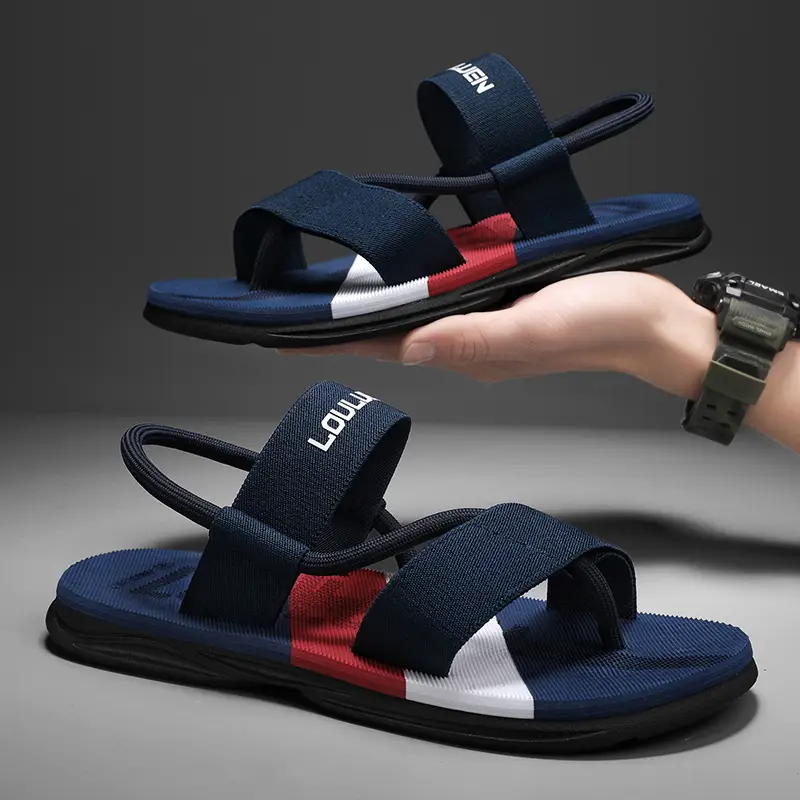 Flip-flops men's summer outer wear soft bottom shit feeling Vietnamese sandals and slippers men's beach sandals