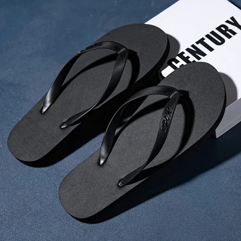 Flip-flops men's summer outer wear soft bottom shit feeling Vietnamese sandals and slippers men's beach sandals