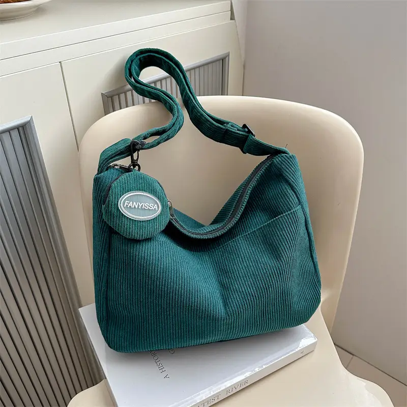 Korean Style Shoulder Bag Women Green 2024 Spring - Image 11
