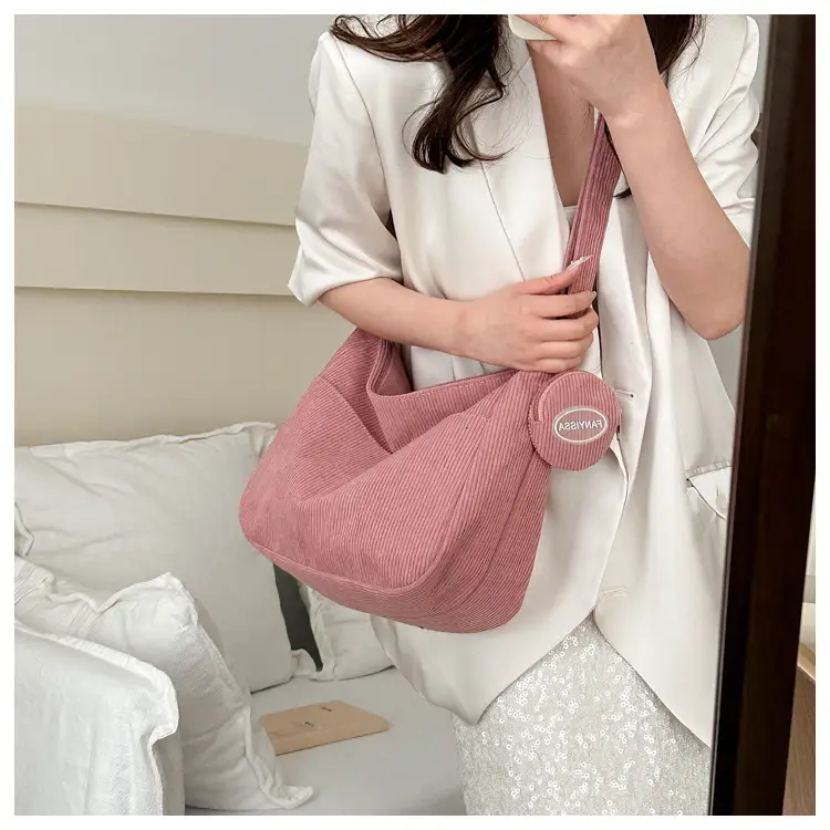 Korean Style Shoulder Bag Women Green 2024 Spring — feature 12