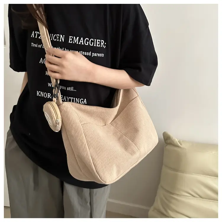 Korean Style Shoulder Bag Women Green 2024 Spring — feature 8