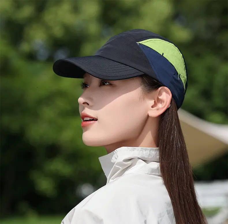 Women Quick-Drying Baseball Cap Grey Non-Sweat — feature 13