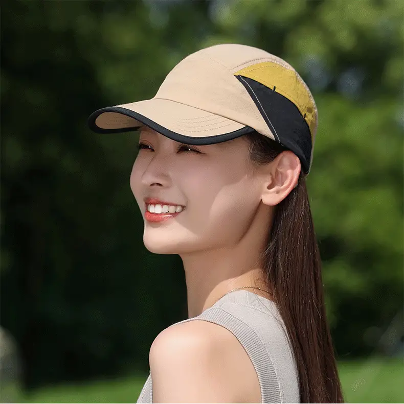 Women Quick-Drying Baseball Cap Grey Non-Sweat — feature 15