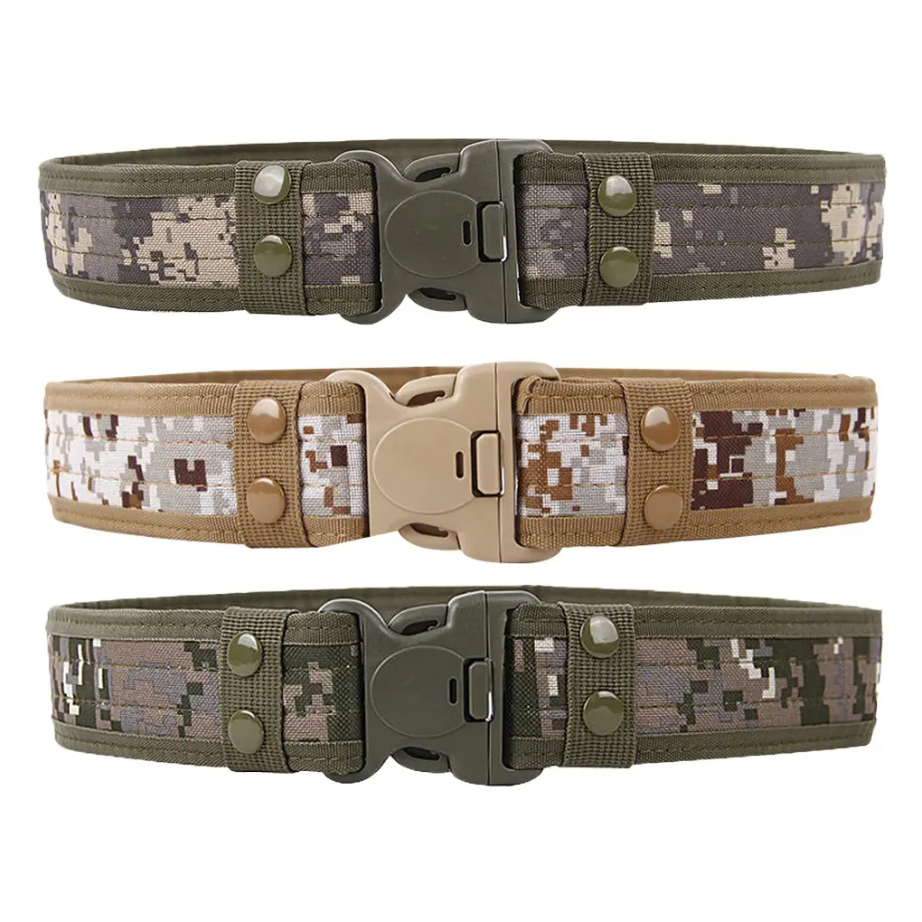 Camouflage Tactical Belt for Men with Quick Release - Image 13
