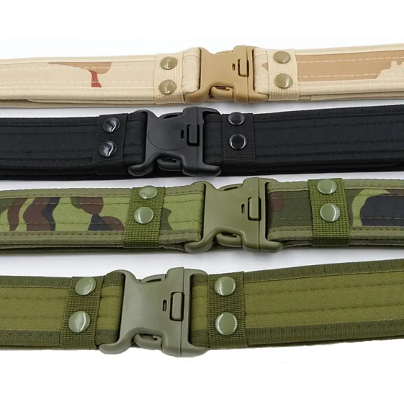 Camouflage Tactical Belt for Men with Quick Release - Image 14