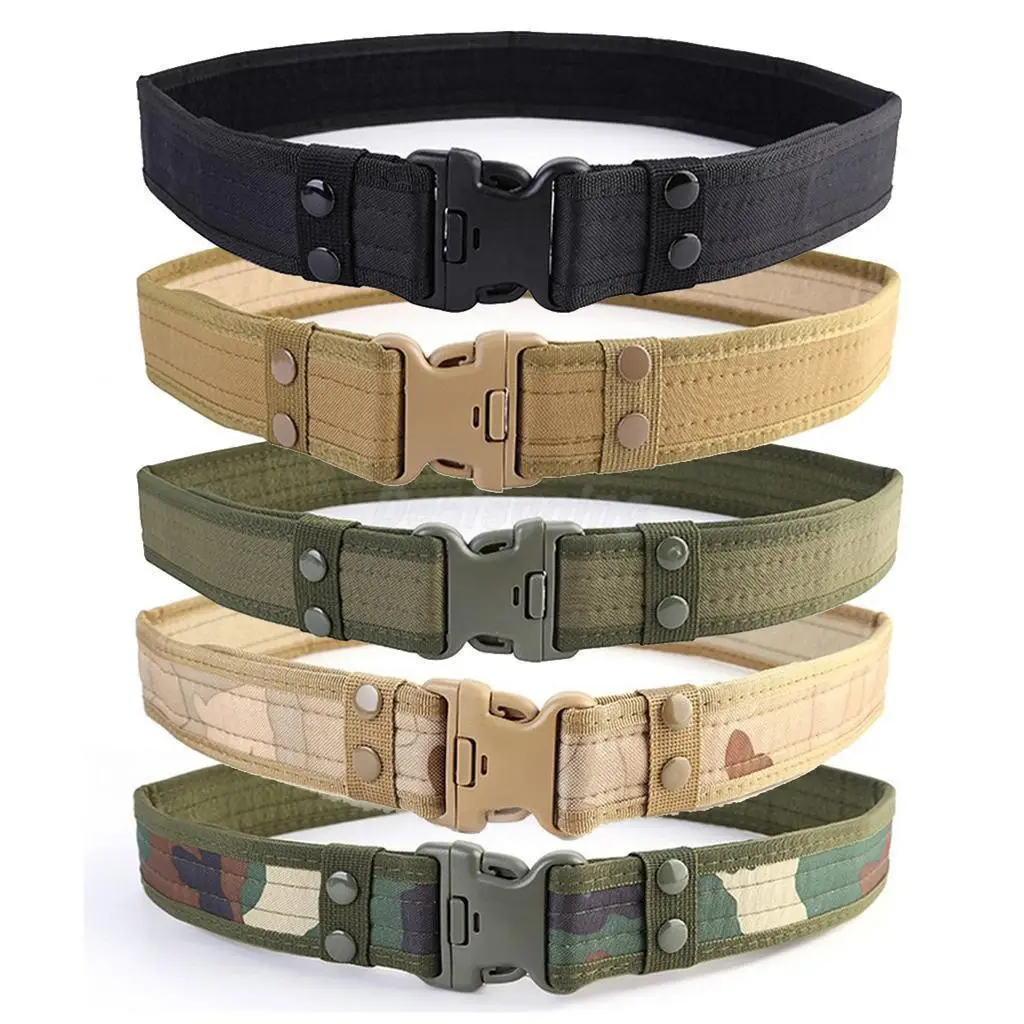 Camouflage Tactical Belt for Men with Quick Release — feature 10