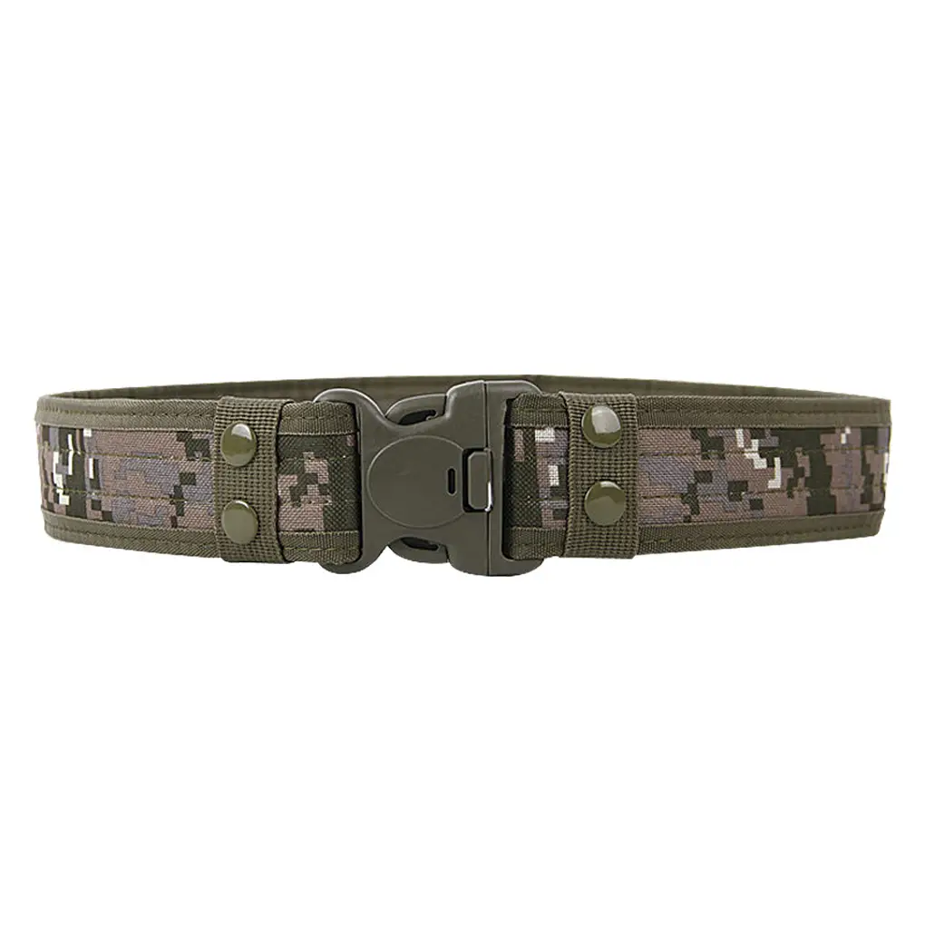 Camouflage Tactical Belt for Men with Quick Release — feature 13
