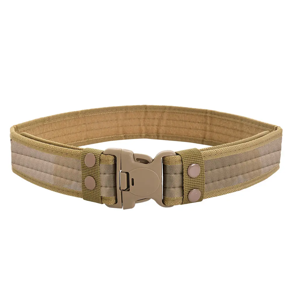 Camouflage Tactical Belt for Men with Quick Release - Image 2