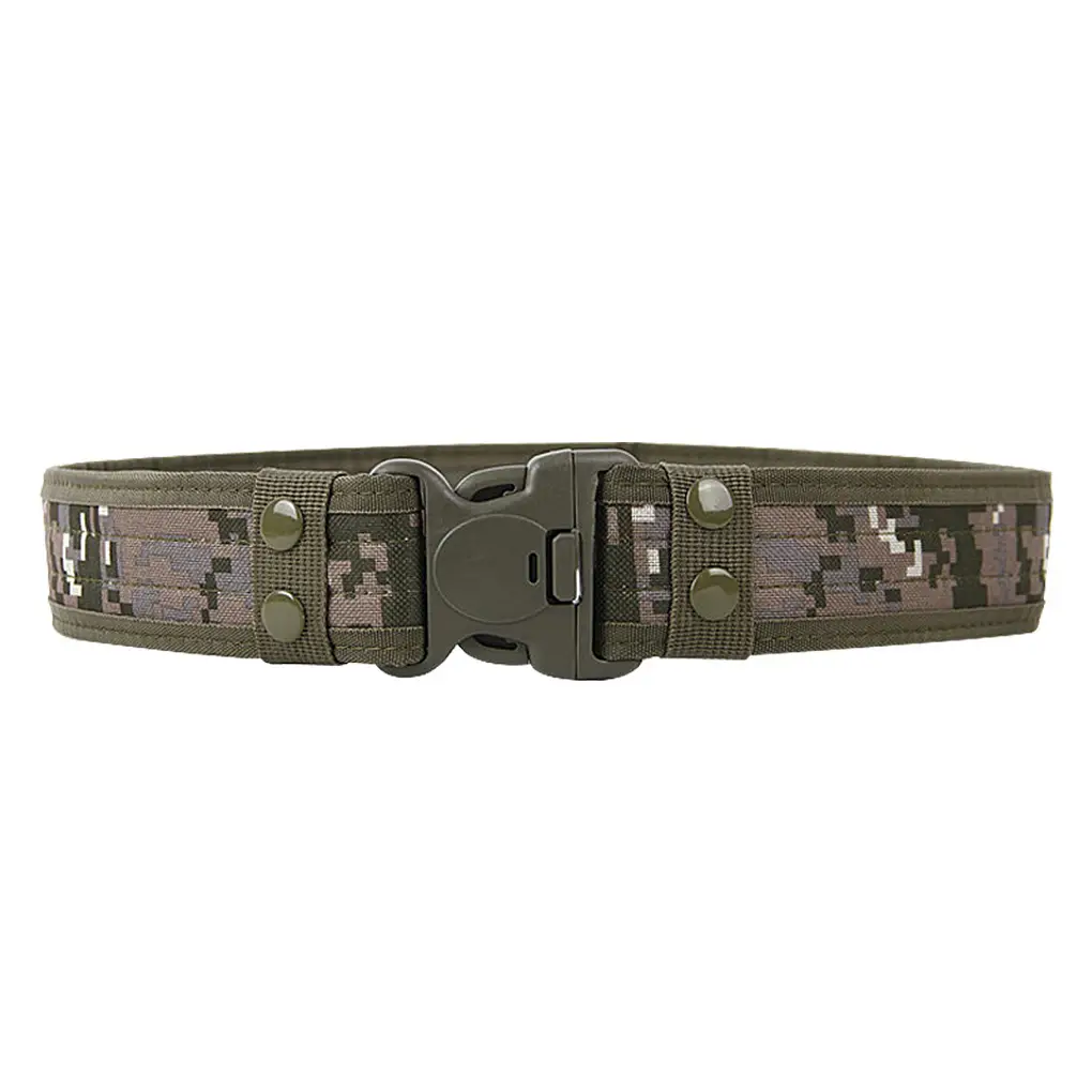 Camouflage Tactical Belt for Men with Quick Release - Image 5