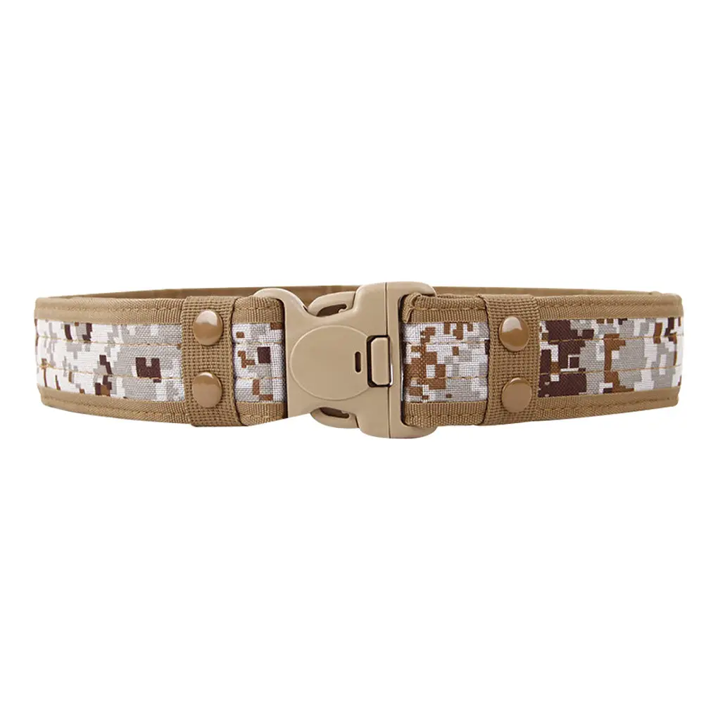 Camouflage Tactical Belt for Men with Quick Release - Image 8