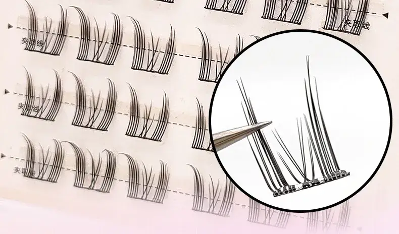 Glue-free Self-adhesive False Eyelashes Cat Ears — feature 6