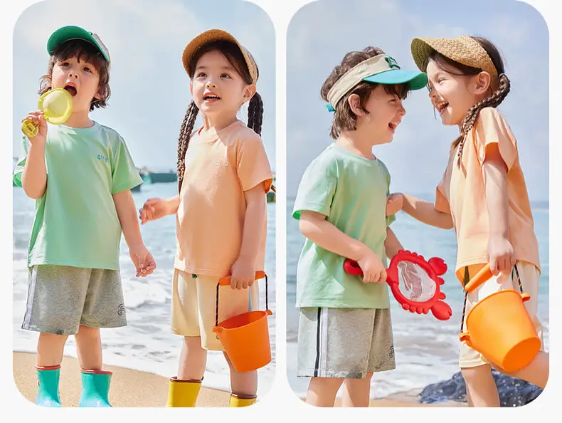 Dudu Kids T-Shirt Yellow Short Sleeve Cartoon Design — feature 14