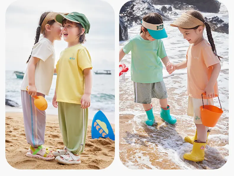 Dudu Kids T-Shirt Yellow Short Sleeve Cartoon Design — feature 20