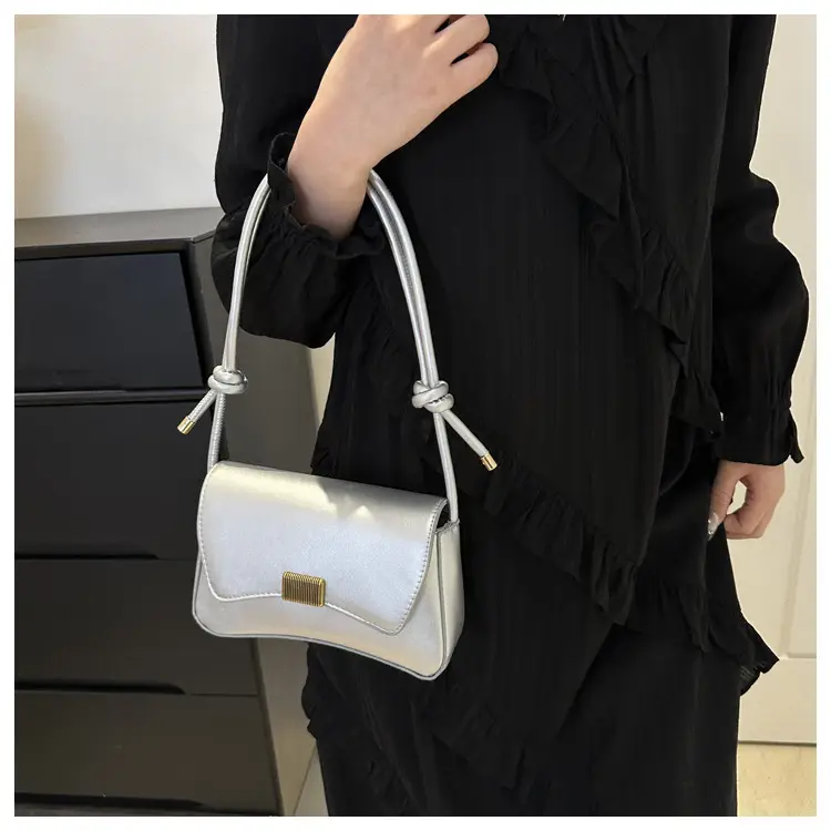 Women's White Grey Shoulder Crossbody Bag 2024 — feature 23