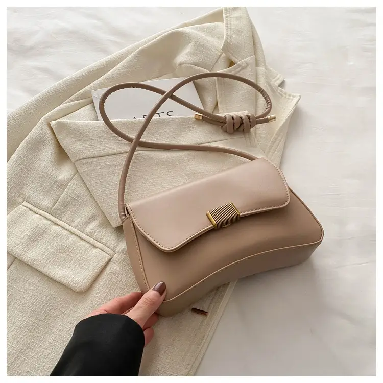 Women's White Grey Shoulder Crossbody Bag 2024
