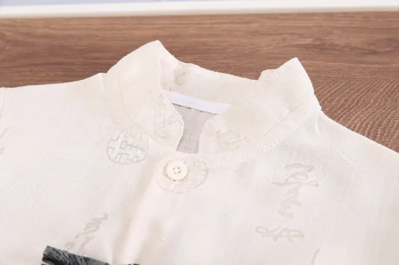 Boys Cotton T-Shirt Set Summer New Kids Chinese Fashion — feature 13