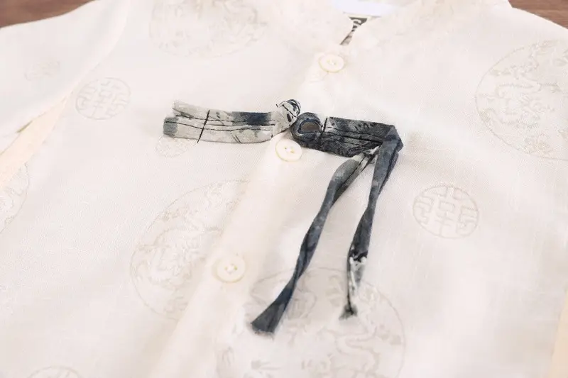 Boys Cotton T-Shirt Set Summer New Kids Chinese Fashion — feature 9