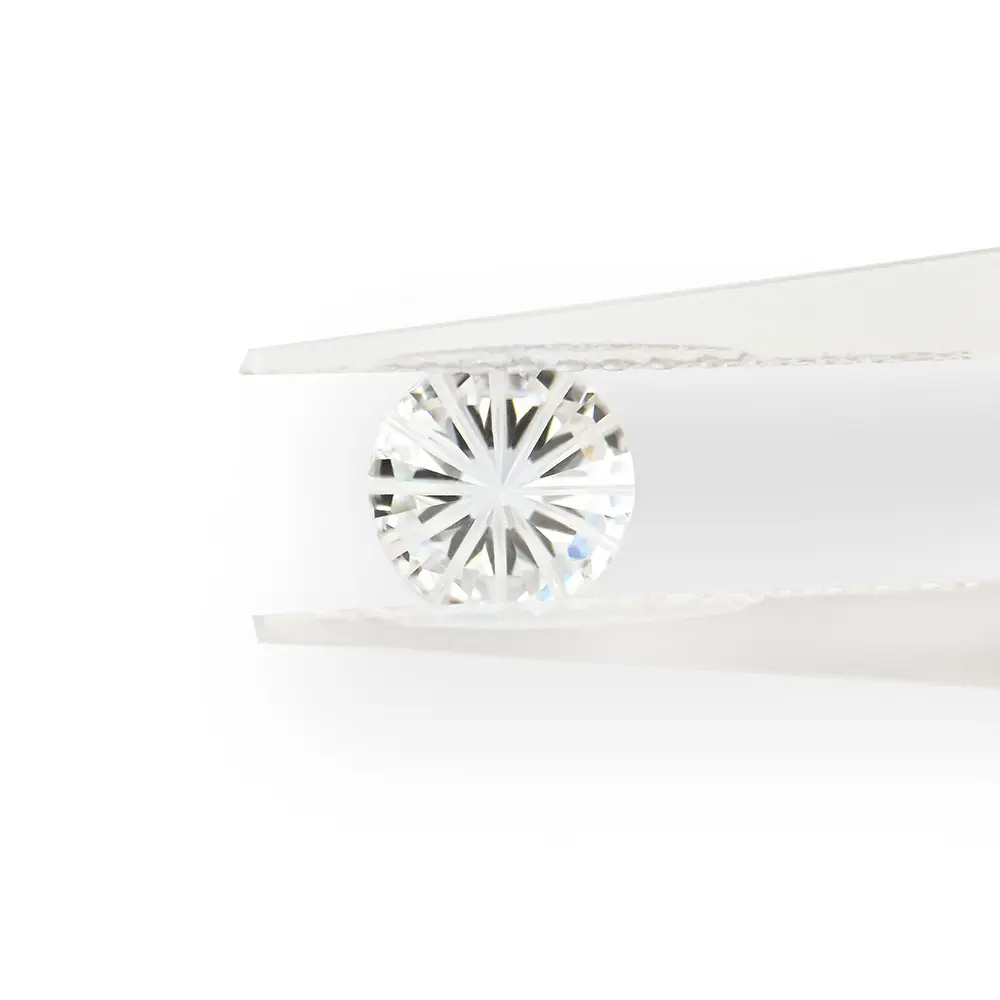 Moissanite Bare Stone Rings with Gold Finish - Image 4