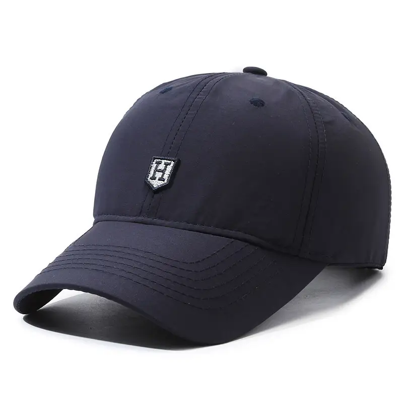 Men's Navy Blue Baseball Cap with Logo - Image 10