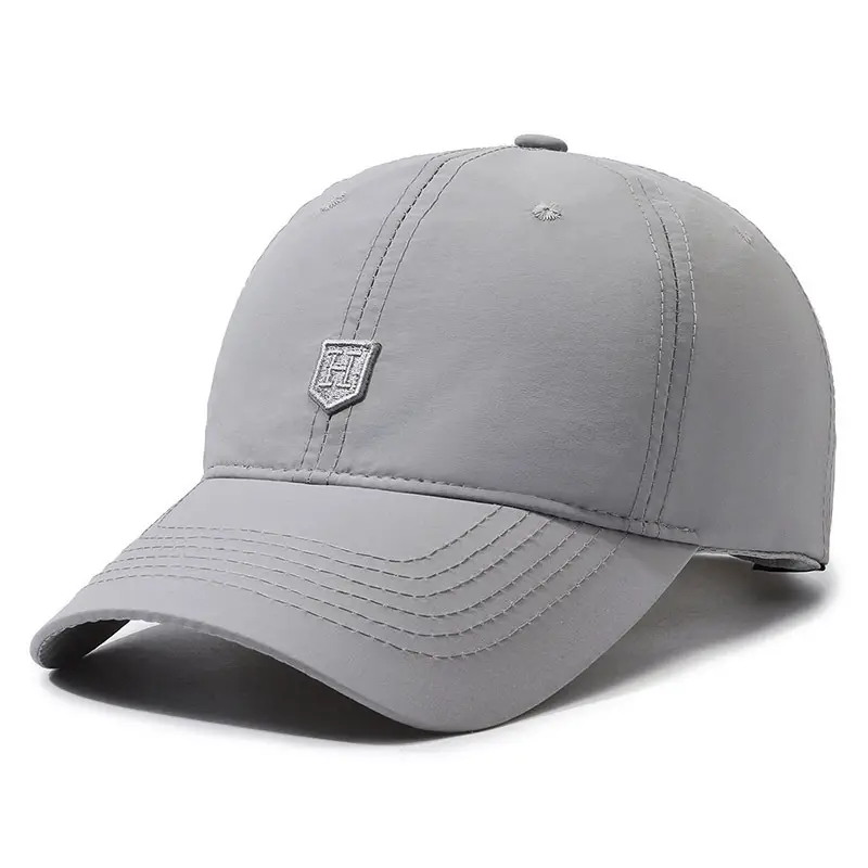 Men's Navy Blue Baseball Cap with Logo - Image 2