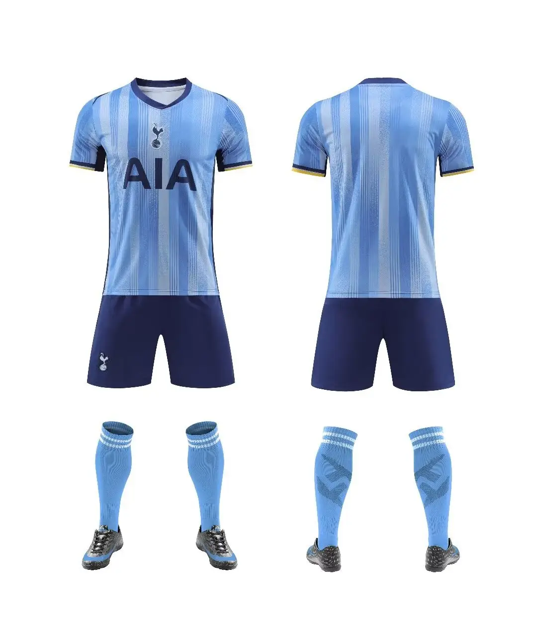 2425 Club Football Uniform Suit Men's National Team Training Uniform Home Ronaldo Argentina Children's Quick-Drying Jersey