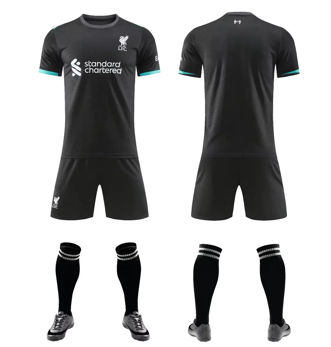 2425 Club Football Uniform Suit Men's National Team Training Uniform Home Ronaldo Argentina Children's Quick-Drying Jersey