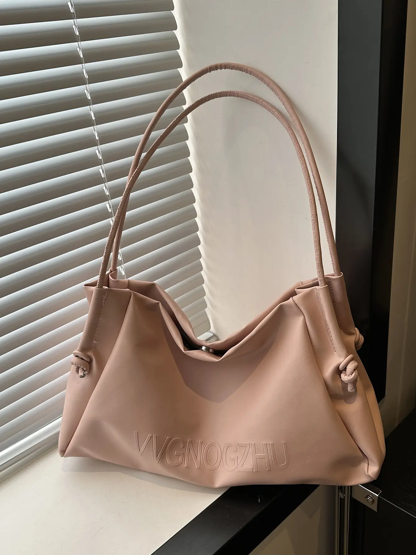 Pink Large Capacity Women's Shoulder Bag 2024