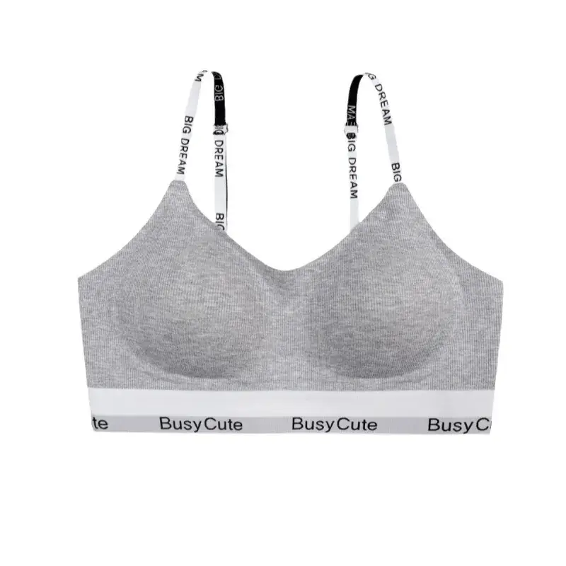 JoyceBra Letter Seamless Push-Up Sports Bra Women Small