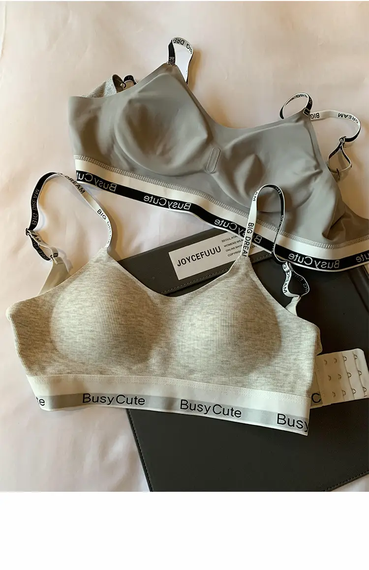 JoyceBra Letter Seamless Push-Up Sports Bra Women Small — feature 13