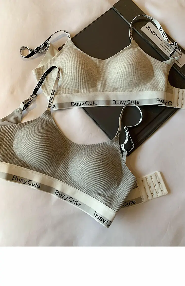 JoyceBra Letter Seamless Push-Up Sports Bra Women Small — feature 14