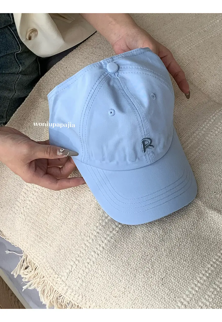 Girls Tie Ponytail Cap Women Outdoor Sports R — feature 8