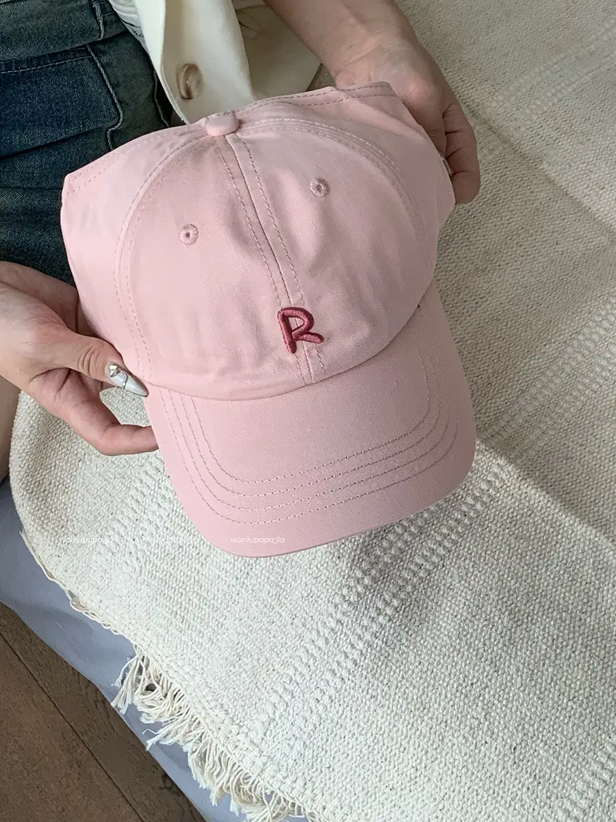 Girls Tie Ponytail Cap Women Outdoor Sports R - Image 2