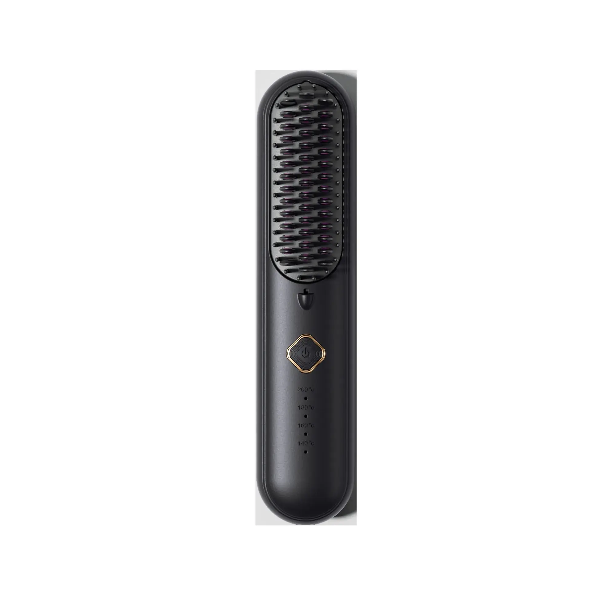 Wireless Hair Straightener Comb Portable Compact Black
