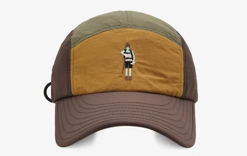 Men Cartoon Embroidered Baseball Cap Blue Orange — feature 13