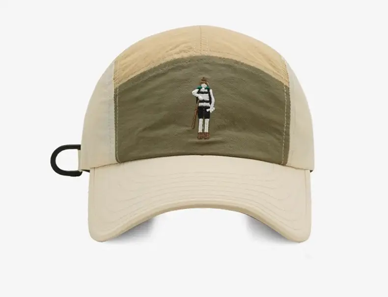Men Cartoon Embroidered Baseball Cap Blue Orange — feature 14
