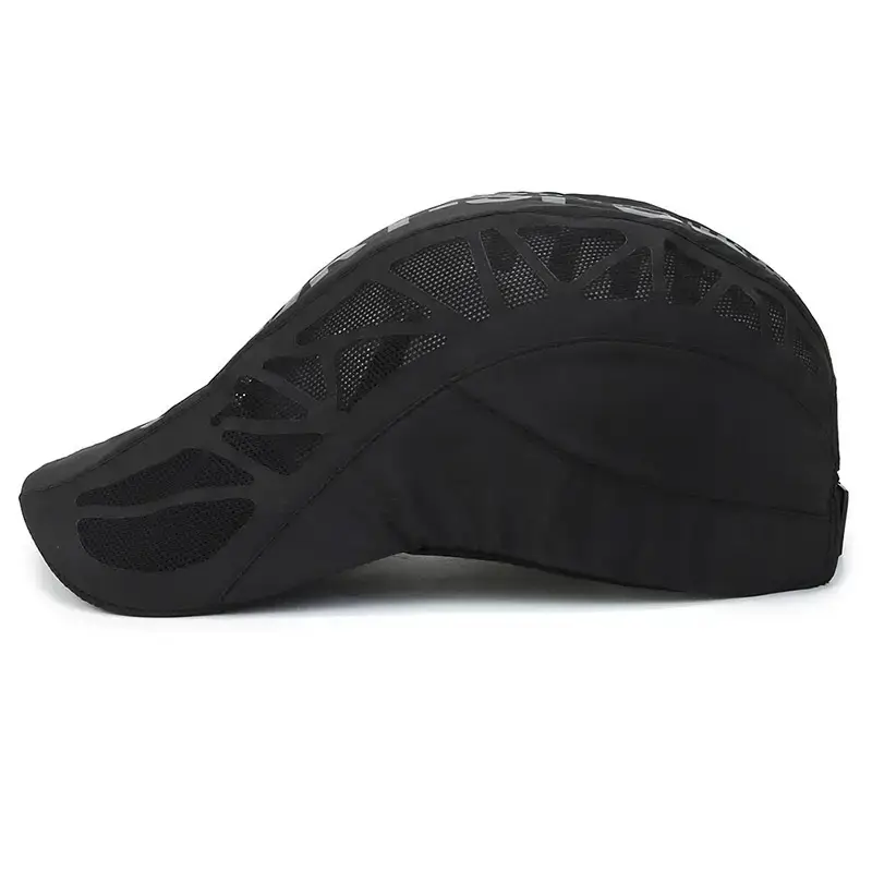 Men's Grey Sports Cap Forward Design