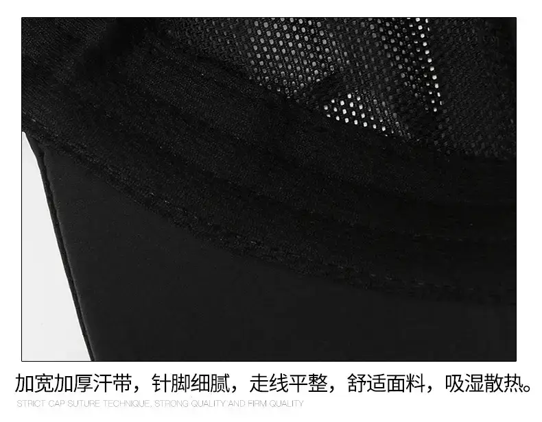Men's Grey Sports Cap Forward Design — feature 12